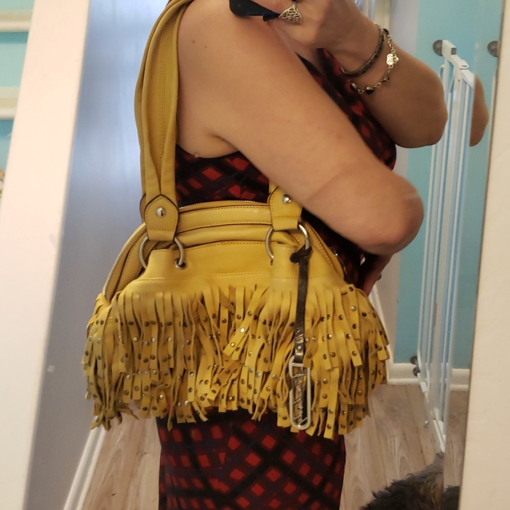 B Markowsky fringed leather bag - Picture 9 of 9